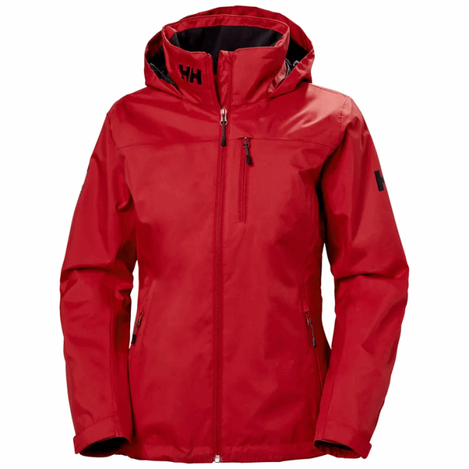 N6821340 giacca midlayer con cappuccio da donna Helly-Hansen bianco