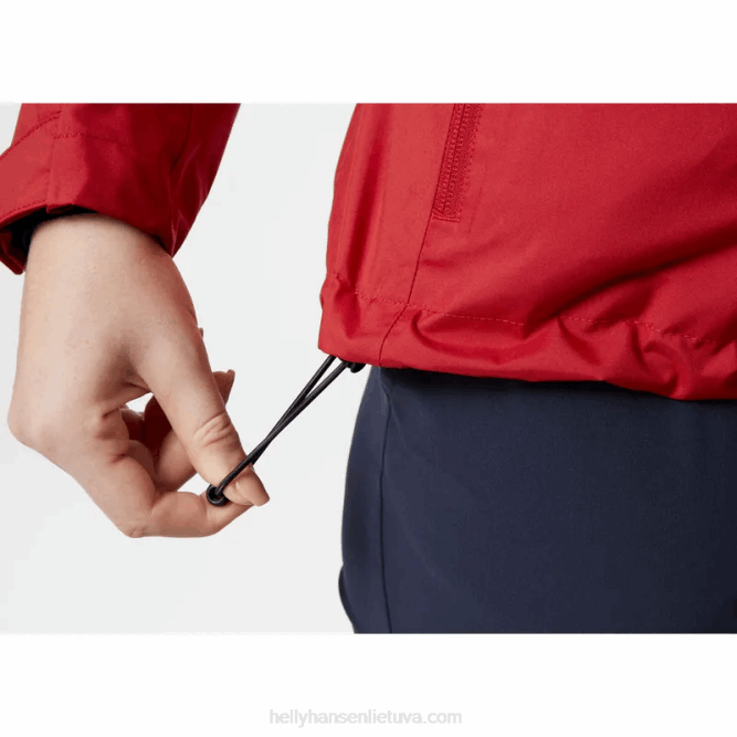 N6821340 giacca midlayer con cappuccio da donna Helly-Hansen bianco