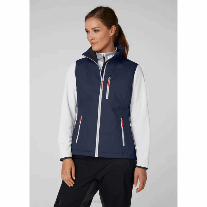 N6821345 gilet da vela per equipaggio da donna Helly-Hansen bianco