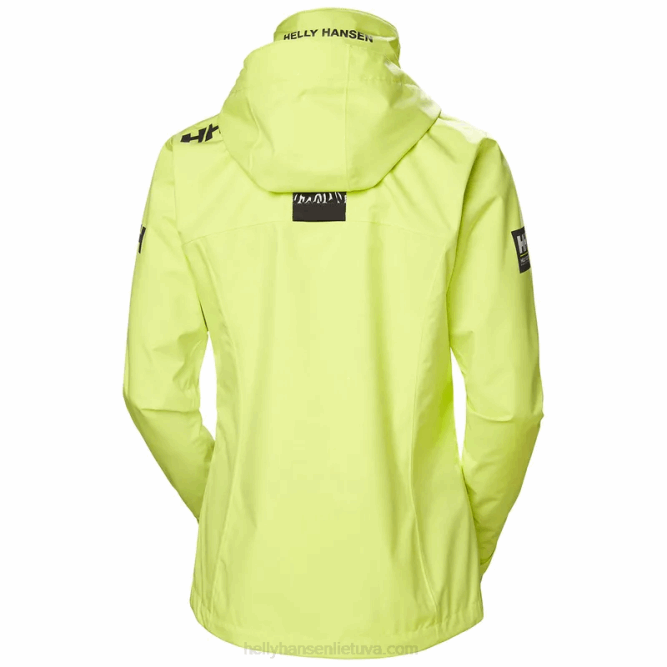 N6821347 giacca da vela da donna con cappuccio Helly-Hansen blu acceso