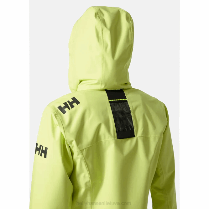 N6821347 giacca da vela da donna con cappuccio Helly-Hansen blu acceso