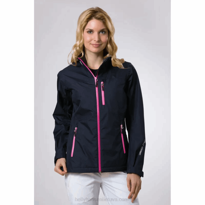 N6821361 giacca da vela per equipaggio da donna Helly-Hansen allarme rosso