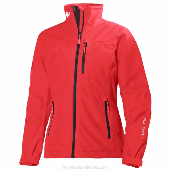 N6821361 giacca da vela per equipaggio da donna Helly-Hansen allarme rosso