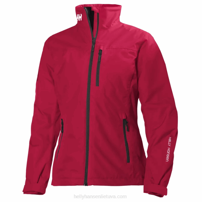 N6821361 giacca da vela per equipaggio da donna Helly-Hansen allarme rosso