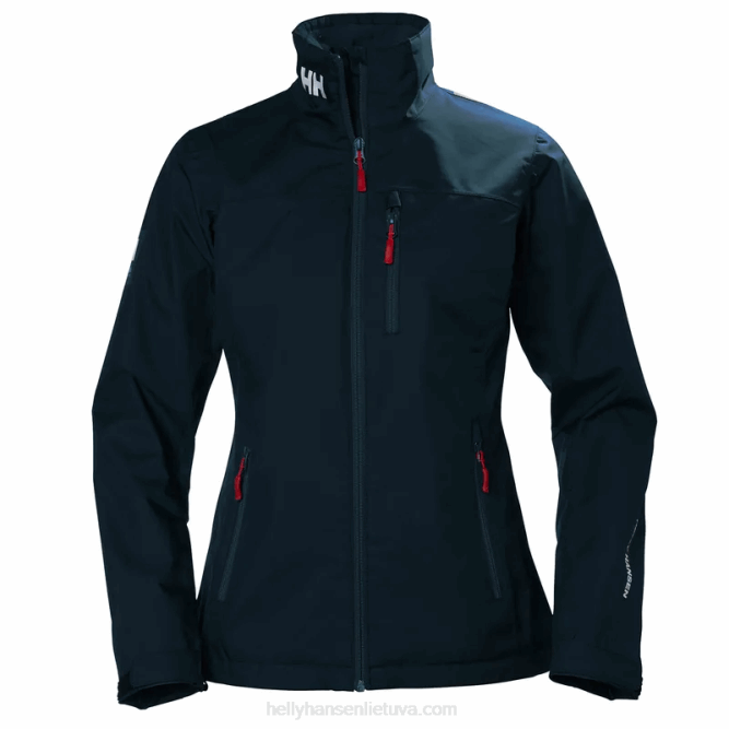 N6821367 giacca da vela per equipaggio da donna Helly-Hansen nero