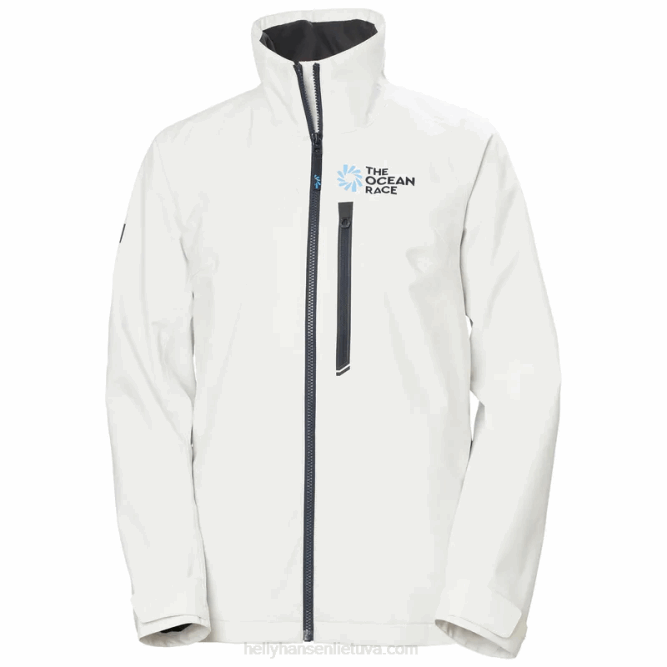 N6821390 giacca da vela da regata oceanica da donna Helly-Hansen bianco