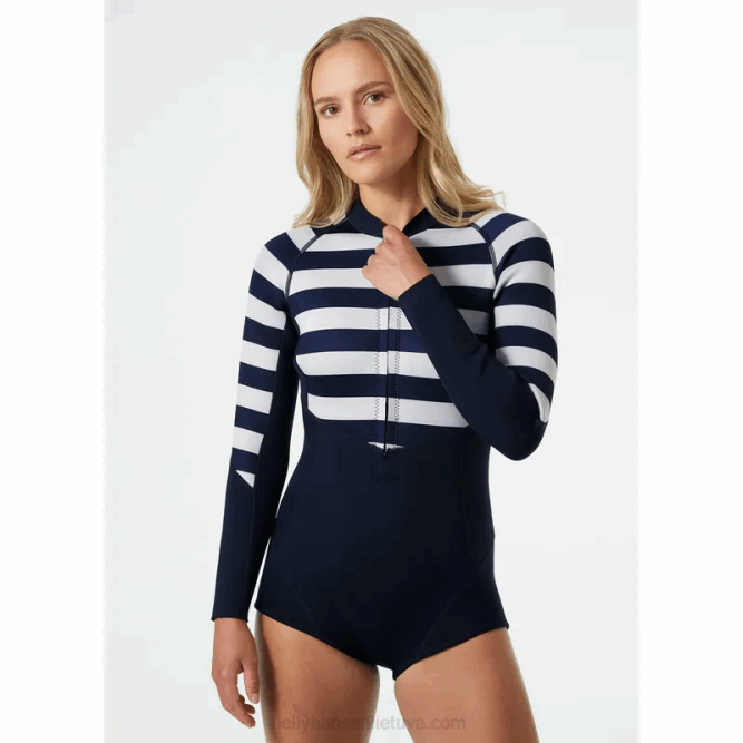 N6821394 muta primaverile a maniche lunghe per abbigliamento da acqua da donna Helly-Hansen giada esra