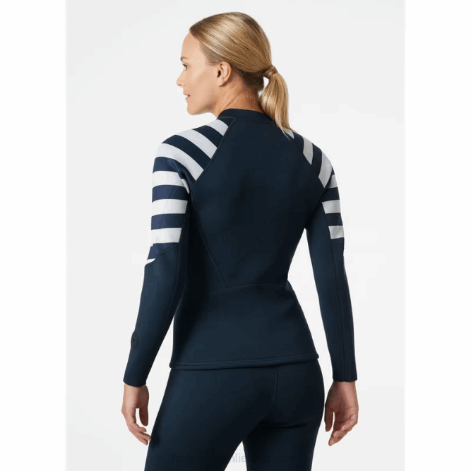 N6821396 giacca mezza zip waterwear da donna Helly-Hansen giada esra