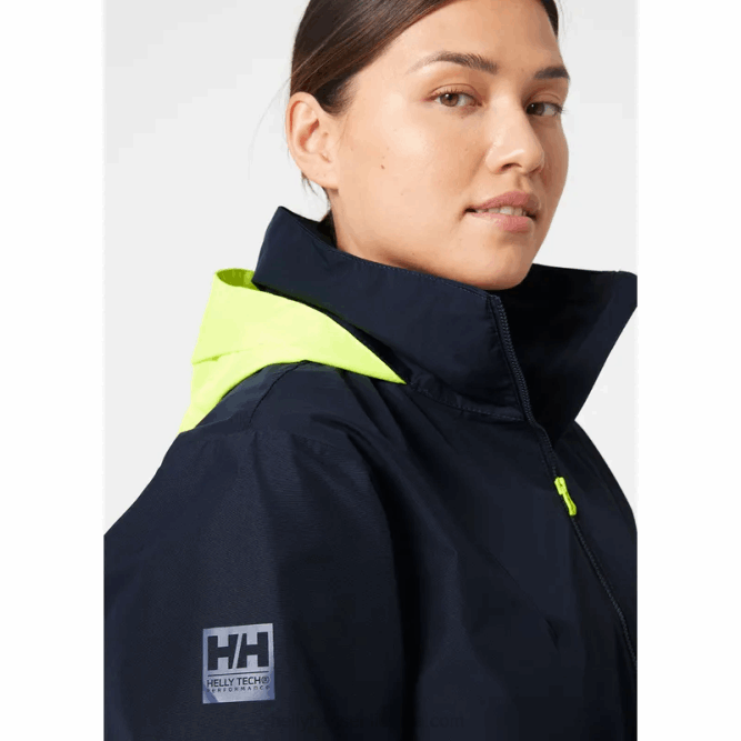 N6821400 giacca da vela da donna hp racing 2.0 Helly-Hansen nero