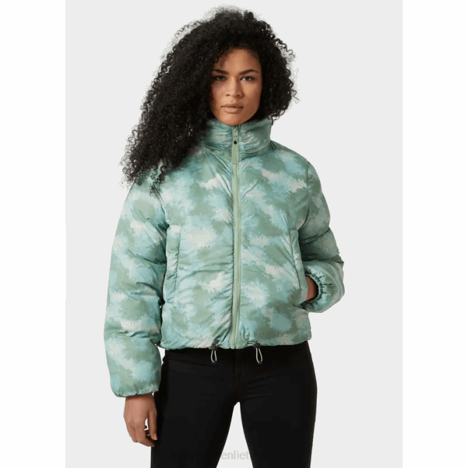 N6822642 piumino reversibile da donna Helly-Hansen Gra schiacciato