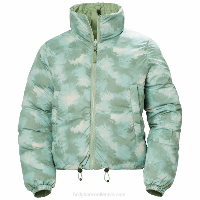 N6822642 piumino reversibile da donna Helly-Hansen Gra schiacciato