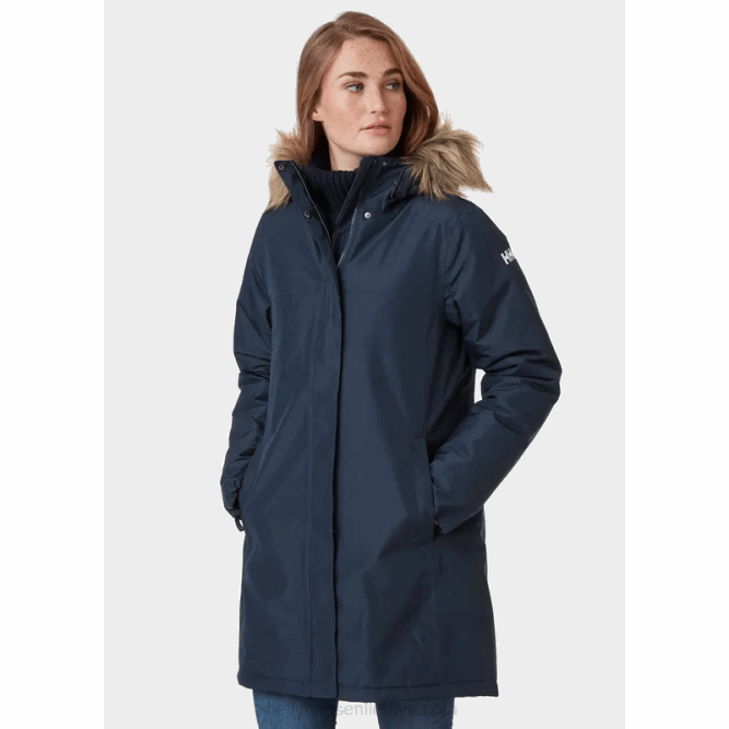 N6821620 parka invernale da donna aden Helly-Hansen nero