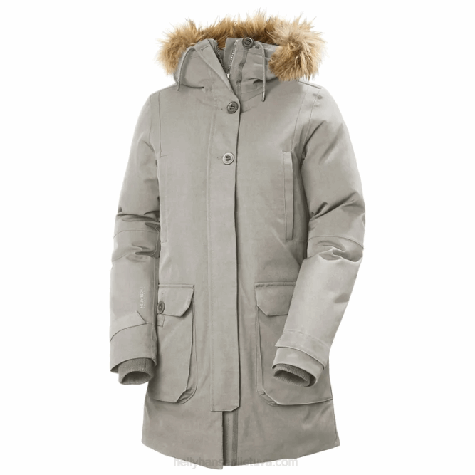 N6822623 parka da donna Fairbanks Helly-Hansen nero