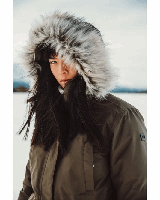 N6822630 parka invernale isolato senja da donna Helly-Hansen ametista