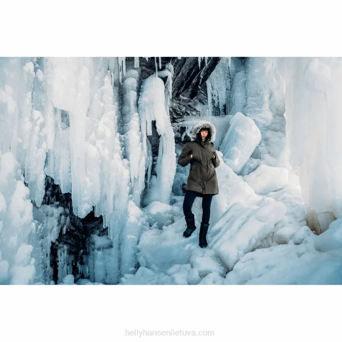 N6822630 parka invernale isolato senja da donna Helly-Hansen ametista