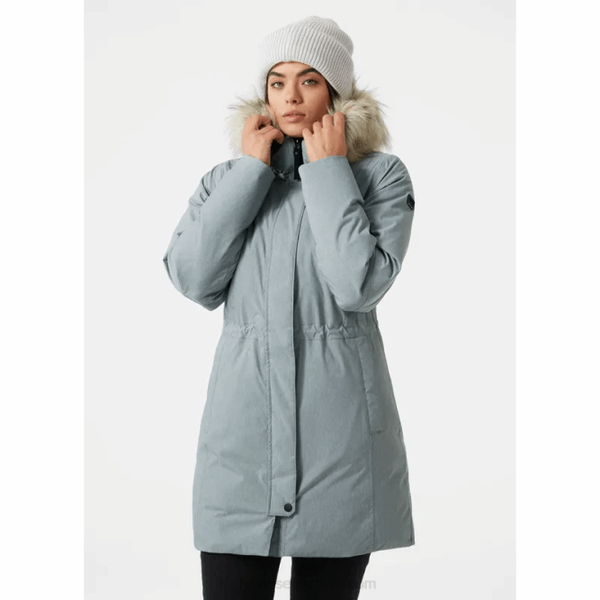 N6822632 parka invernale isolato senja da donna Helly-Hansen utilità verde/nero
