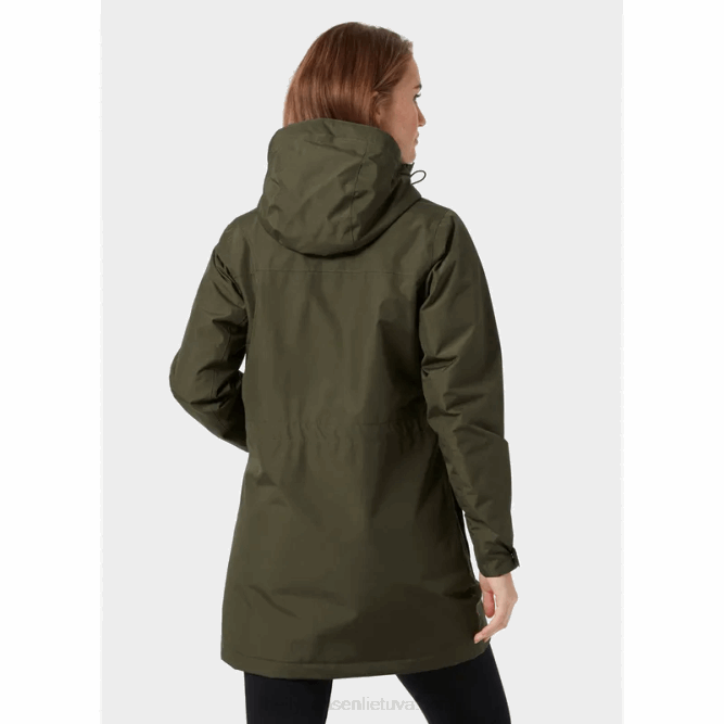 N6822634 parka invernale isolante frida da donna Helly-Hansen grigio melange/navy