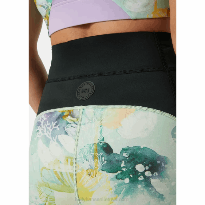 N6822724 collant donna waterwear 2.0 Helly-Hansen banda marina/bianco