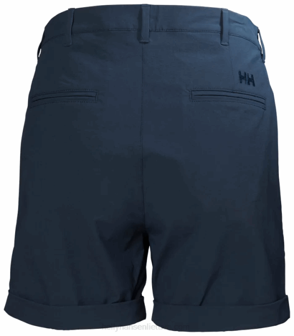 N6821812 pantaloncini da donna ad asciugatura rapida a sirena Helly-Hansen ebano
