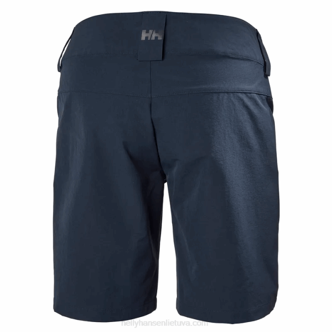 N6821822 pantaloncini cargo da donna ad asciugatura rapida Helly-Hansen ebano