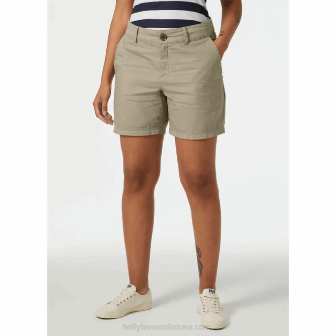 N6822690 pantaloncini da molo da donna Helly-Hansen terracotta