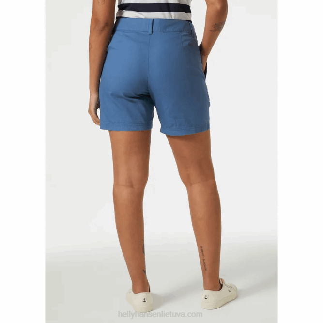 N6822691 pantaloncini da molo da donna Helly-Hansen terracotta/ciottolo