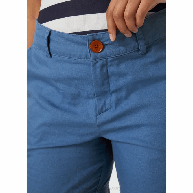 N6822691 pantaloncini da molo da donna Helly-Hansen terracotta/ciottolo