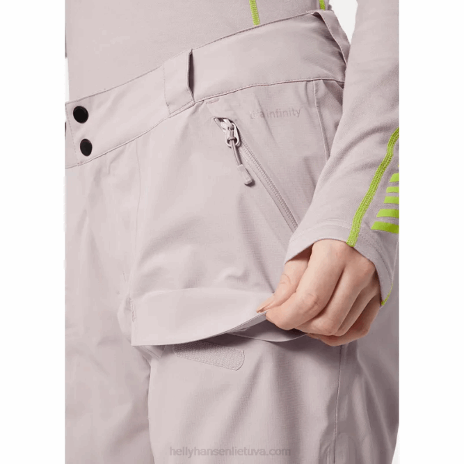 N6821761 pantaloni da sci aurora infinity shell da donna Helly-Hansen Gra schiacciato