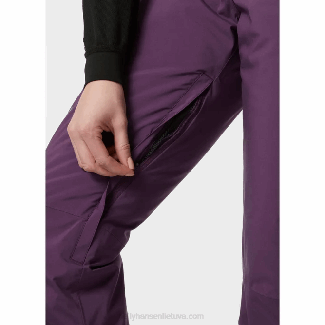N6821826 leggendari pantaloni da sci isolanti da donna Helly-Hansen ebano