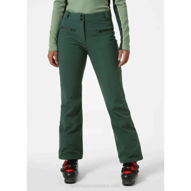 N6821834 pantaloni da sci da donna bellissimo 2 Helly-Hansen papavero arancione