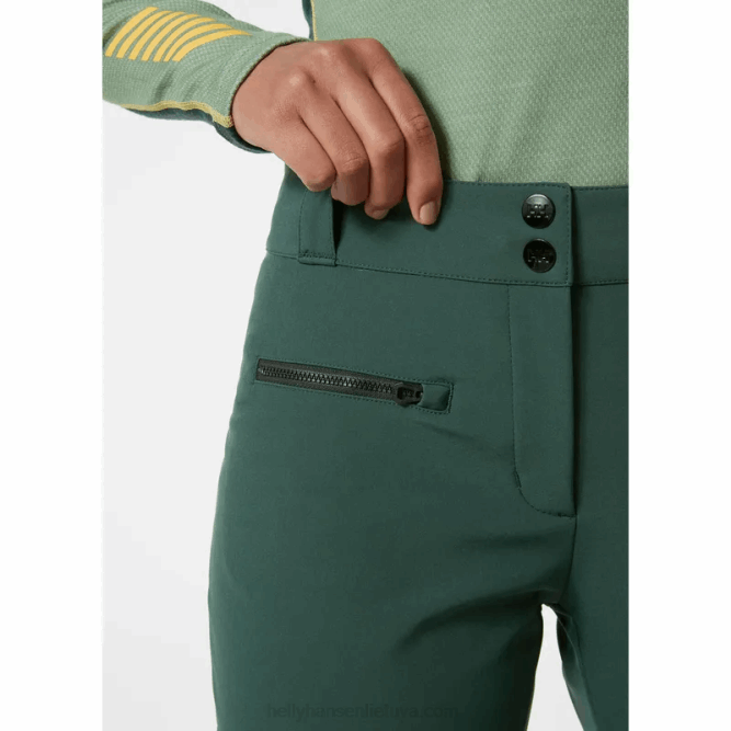 N6821834 pantaloni da sci da donna bellissimo 2 Helly-Hansen papavero arancione