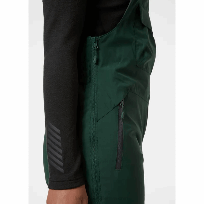 N6821844 leggendari pantaloni da sci con bretelle isolanti da donna Helly-Hansen nero