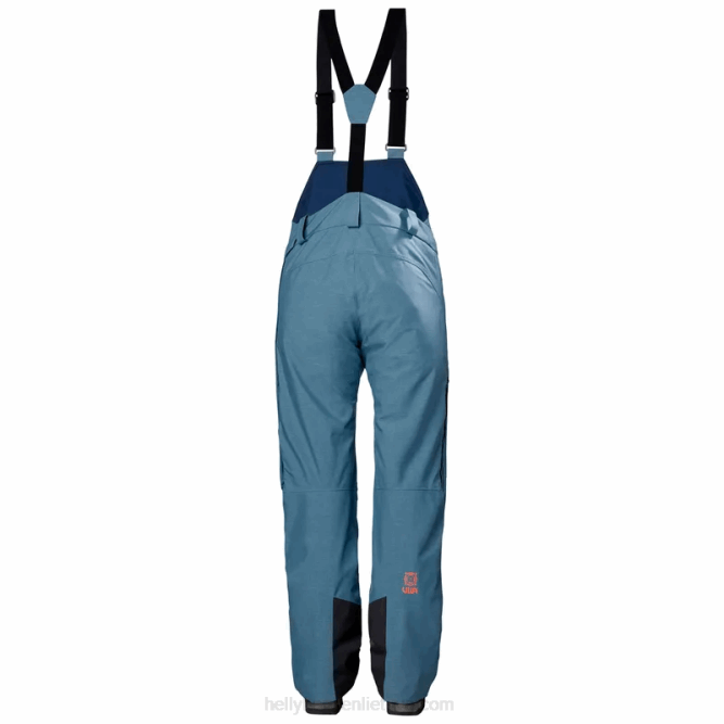 N6821854 pantaloni da sci con bretelle powderqueen da donna Helly-Hansen primavera più buia