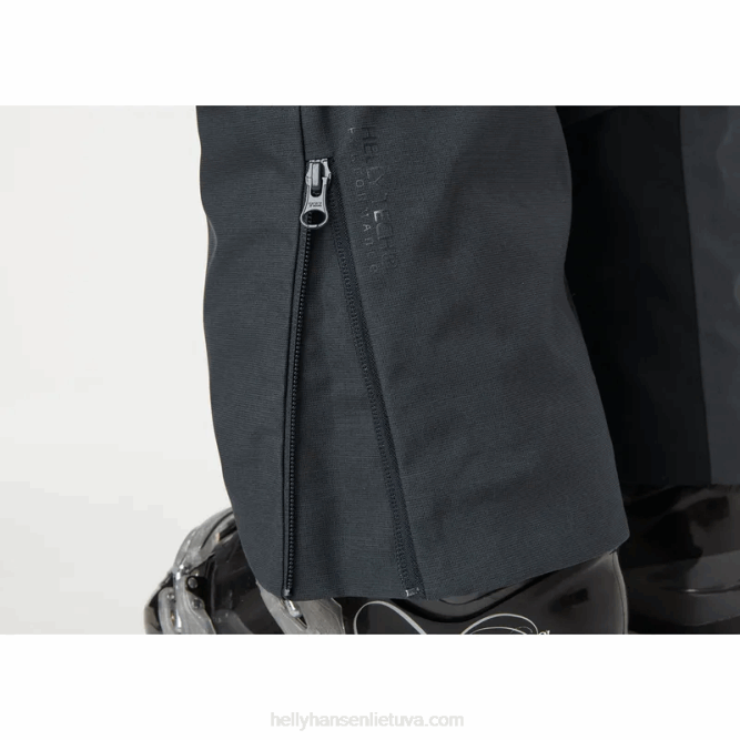 N6821855 pantaloni da sci con bretelle powderqueen da donna Helly-Hansen nebbia blu