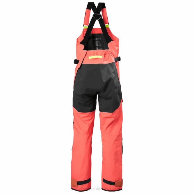 N6822729 salopette da vela costiera newport da donna Helly-Hansen terracotta/ebano/navy