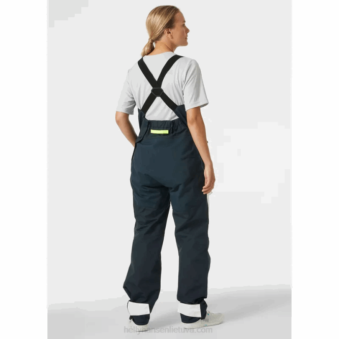 N6822731 salopette da vela costiera newport da donna Helly-Hansen eco pesca/azzurrite