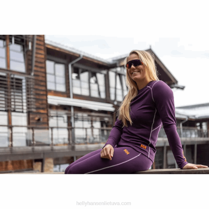 N6822075 maglia intima da donna lifa active crew Helly-Hansen ebano