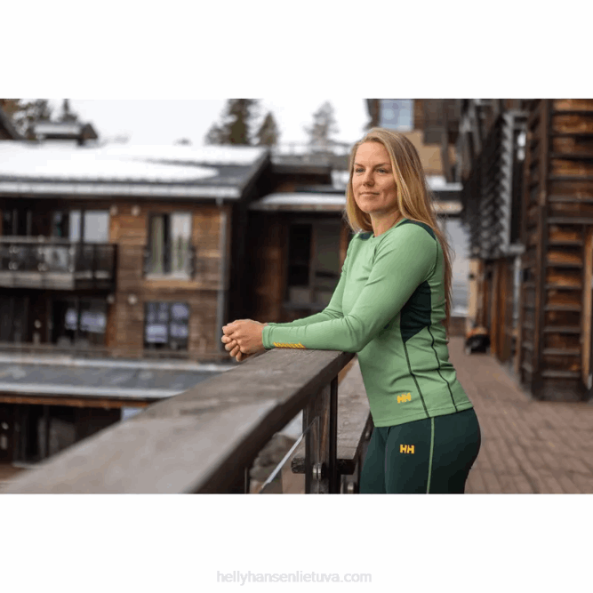 N6822076 maglia intima da donna lifa active crew Helly-Hansen ametista