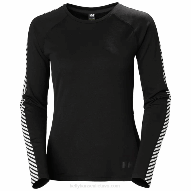 N6822079 maglia intima da donna lifa active stripe crew Helly-Hansen primavera più buia