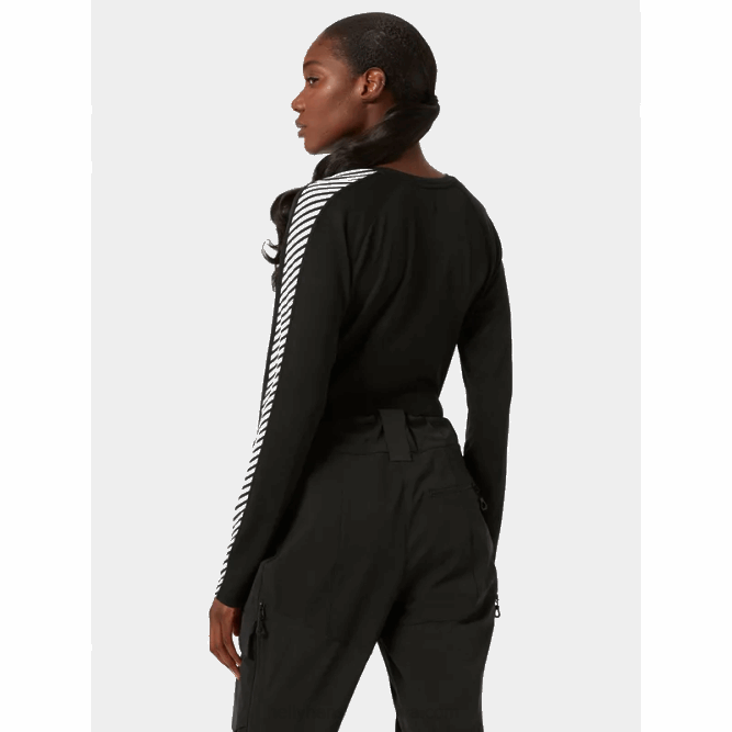 N6822079 maglia intima da donna lifa active stripe crew Helly-Hansen primavera più buia