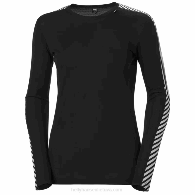 N6822081 maglia intima girocollo a maniche lunghe hh lifa da donna Helly-Hansen bianco