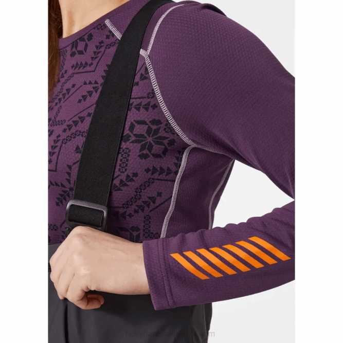 N6822087 maglia intima da donna lifa active graphic crew Helly-Hansen Marina Militare