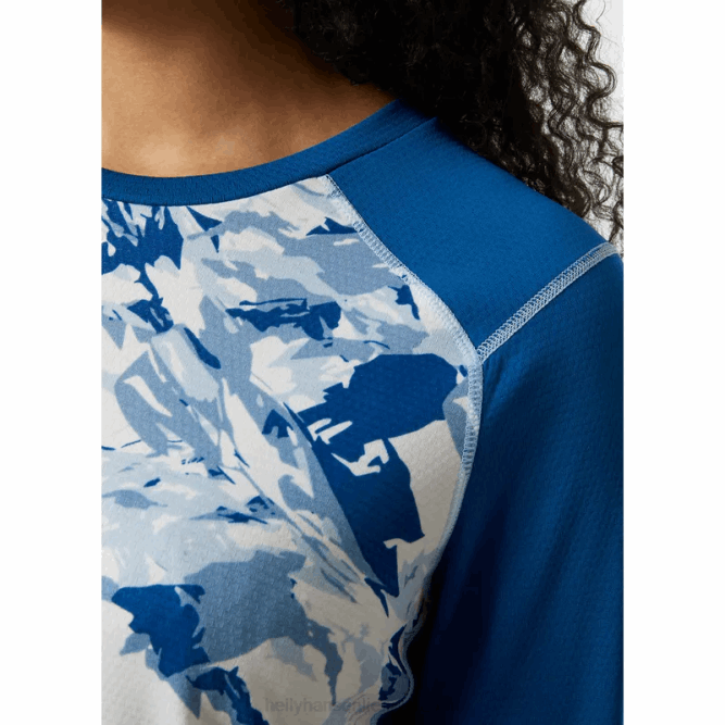 N6822090 maglia intima da donna lifa active graphic crew Helly-Hansen giada st