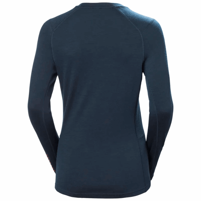 N6822069 maglia intima da donna a maniche lunghe con grafica merino lifa merino Helly-Hansen ametista st