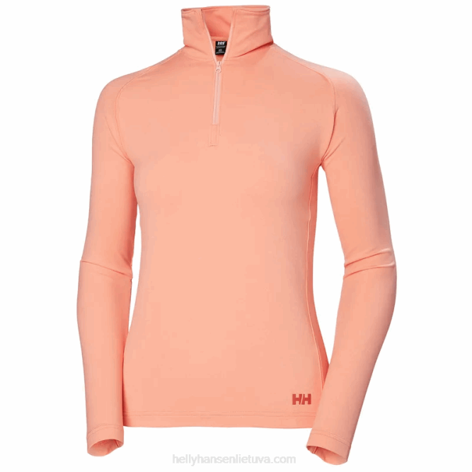 N6821720 strato intermedio da donna con mezza zip in verglas Helly-Hansen blu acceso