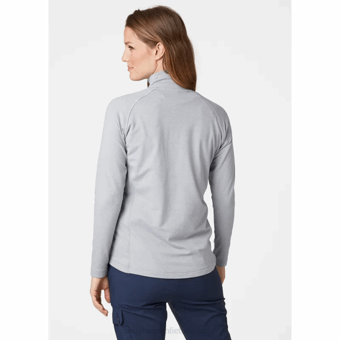 N6821723 strato intermedio da donna con mezza zip in verglas Helly-Hansen abete rosso