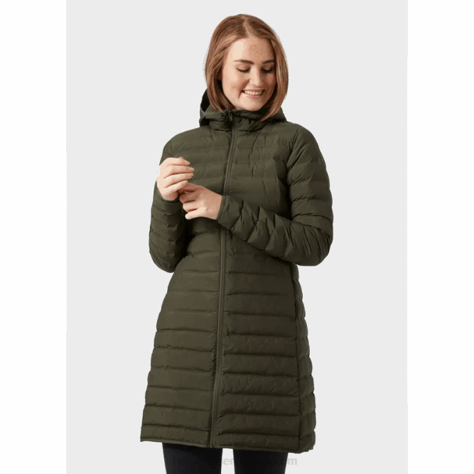 N6821726 cappotto isolante monomateriale da donna Helly-Hansen nero