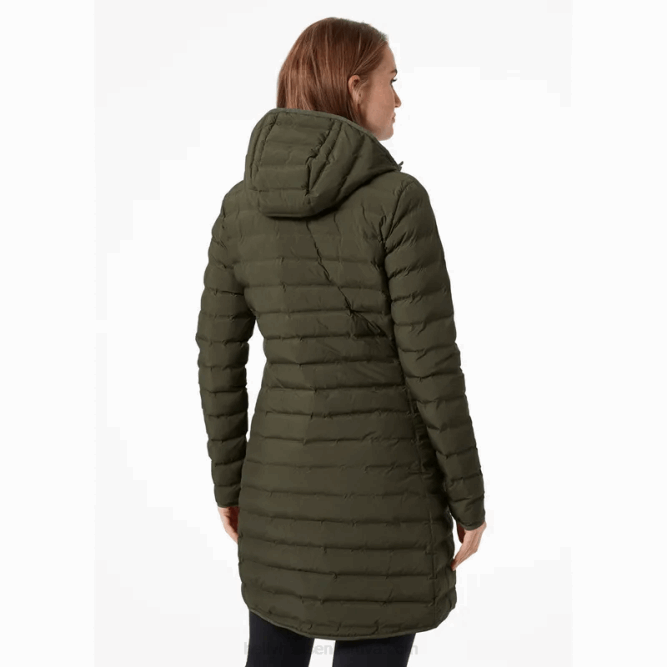 N6821726 cappotto isolante monomateriale da donna Helly-Hansen nero