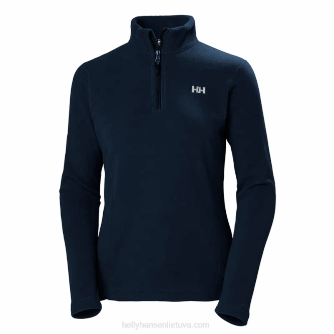 N6821680 giacca da donna in pile con mezza zip daybreaker Helly-Hansen nero