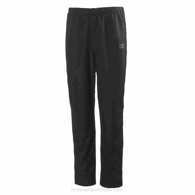 N6821789 pantaloni da pioggia Seven J da donna Helly-Hansen ebano
